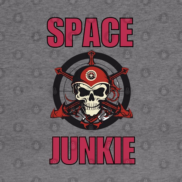 Space Junkie Pirate Logo by FrogandFog